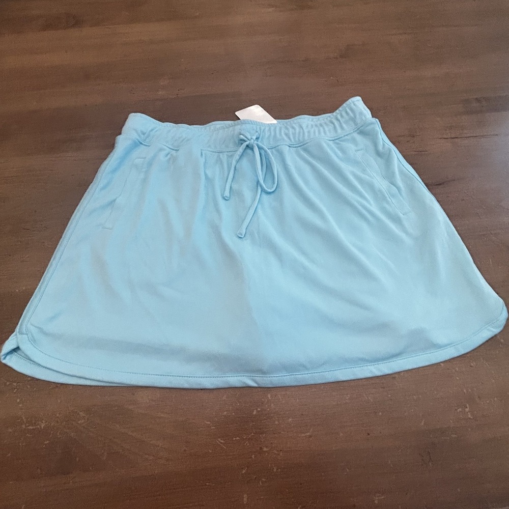Callaway Skort Womens Large Light‎ Blue Athletic Golf Running Shorts Pockets